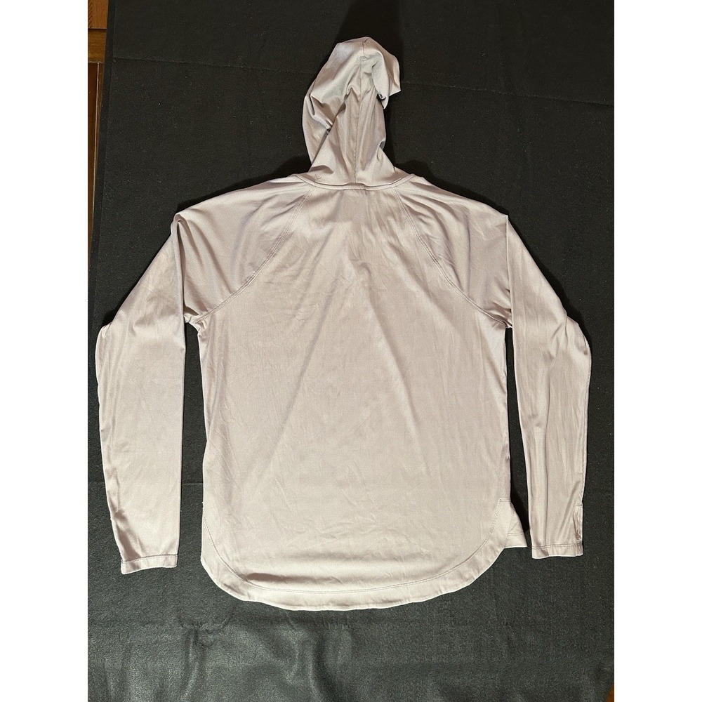 Sage Collective Women's XL Grey Hooded Long Sleeve Top Thumb Holes - Picture 2 of 6